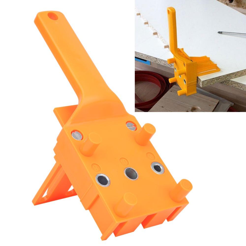41Pcs/Set Self Centering Drill Guide  Woodworking and Carpentry Drilling and Marking