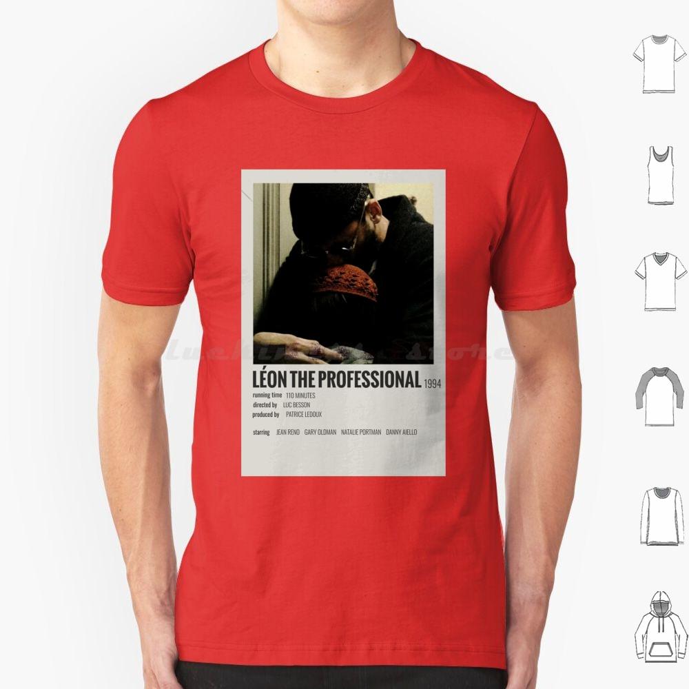 Léon The Professional 1994 T Shirt Big Size 100 Cotton Leon Movie Leon The Professional Natalie Portman Mathilda Film Jean