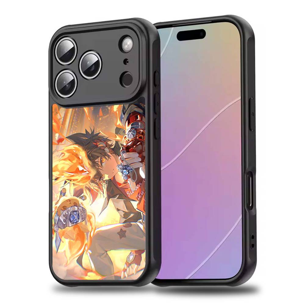 Чехол для телефона Katekyo H-Hitman Reborn для iPhone 17,16,15,14,13,12,11,Pro,Max,Plus,Mini,SE4,E Магнитный Magsafe Беспроводная зарядка