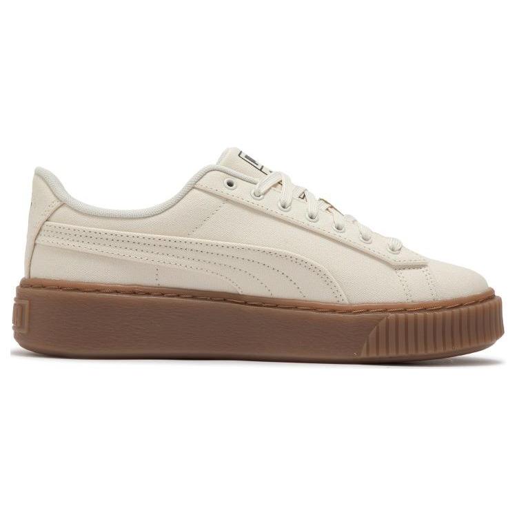Новые женские PUMA Basket Platform Canvas 'Beige' 399251-02