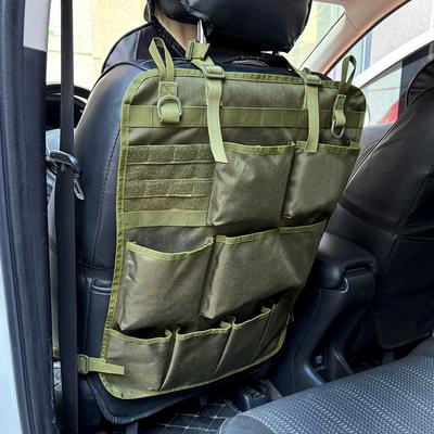 Органайзер для хранения на сиденье автомобиля Сумка для хранения на спинке сиденья Тактические камуфляжные подвесные сумки Карман для хранения в автомобиле Аксессуары для интерьера