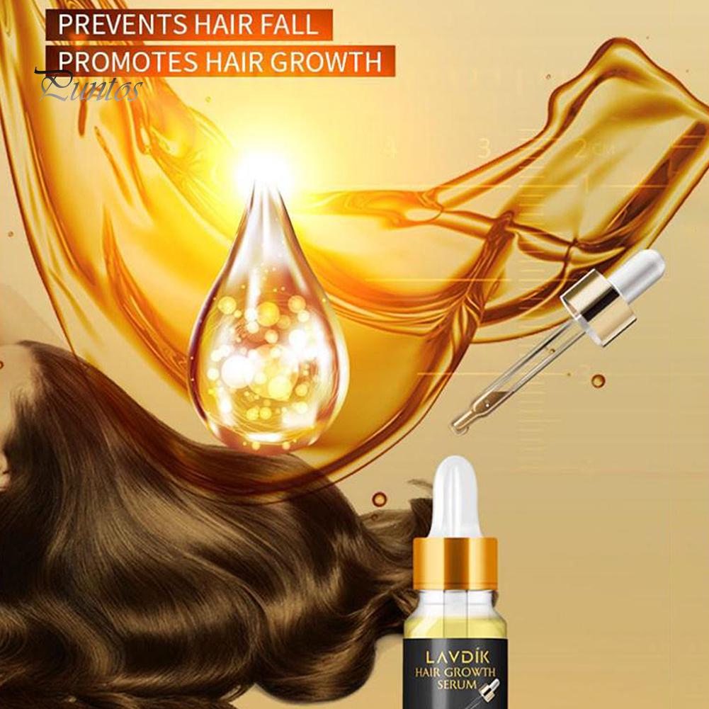 Puntos LAVDIK 20 мл Сыворотка для роста волос Эфирное масло Ремонт поврежденной питательной жидкости