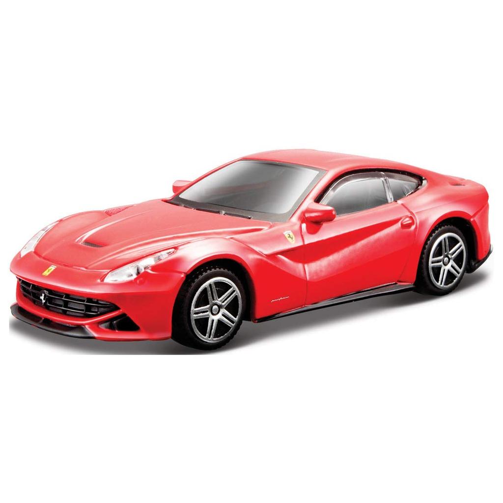 Tomica Presents Burago Race Play Series F12 Berlinetta & 143 (Red)