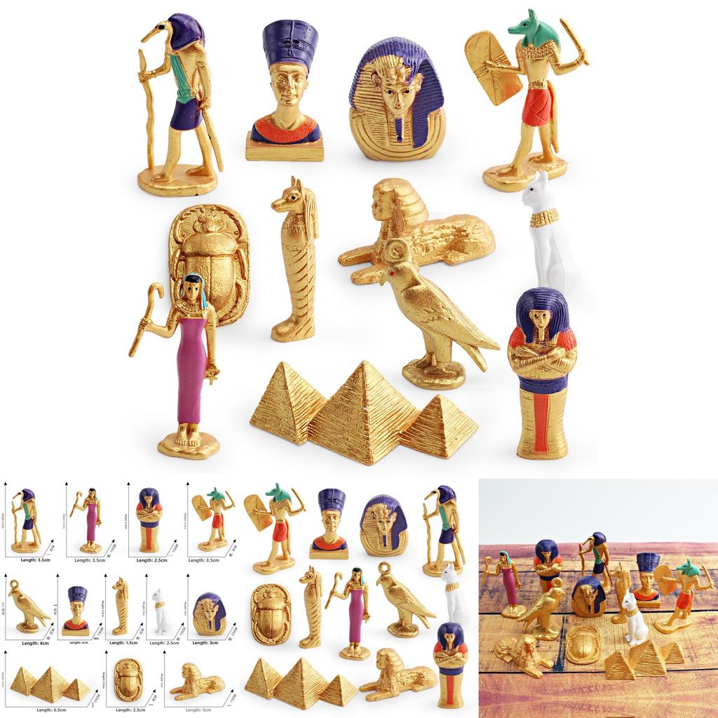 Древний Египет Королева Сфинкс Модель ПВХ Декоративная Коллекционная Для Домашней Демонстрации