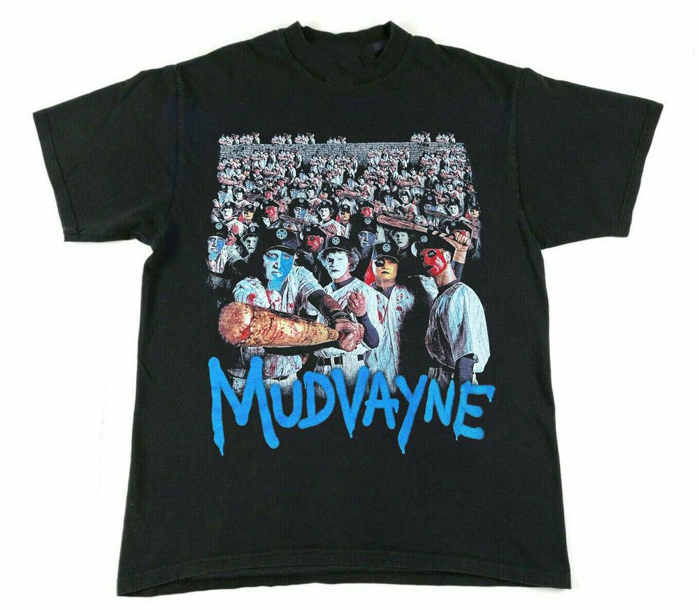 Редкая футболка Mudvayne для фанатов, черная, короткий рукав, все размеры, унисекс, VC2021
