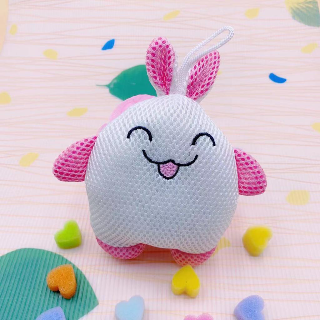 Сетчатый шарик для ванны для куклы, любимые принадлежности для купания детей и девочек, мультяшный большой цветок для ванны, купание