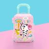 Mini Animals Suitcase Toy Animals Pattern Cartoon Piggy Bank Mini Trolley Case Model  Kids