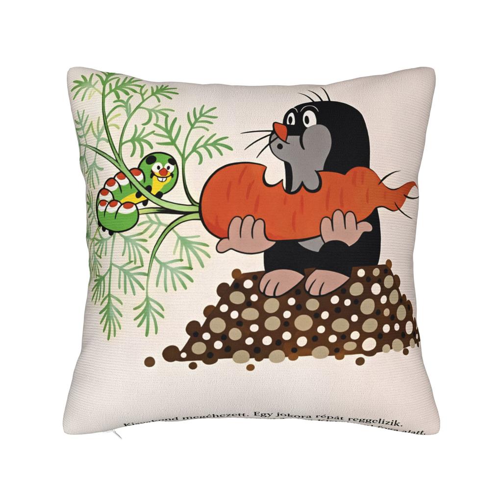 The Little Mole Krtek Pillow Cover Cute Funny Pillow Case For Living Room Sofa Custom Pillowcases Gift