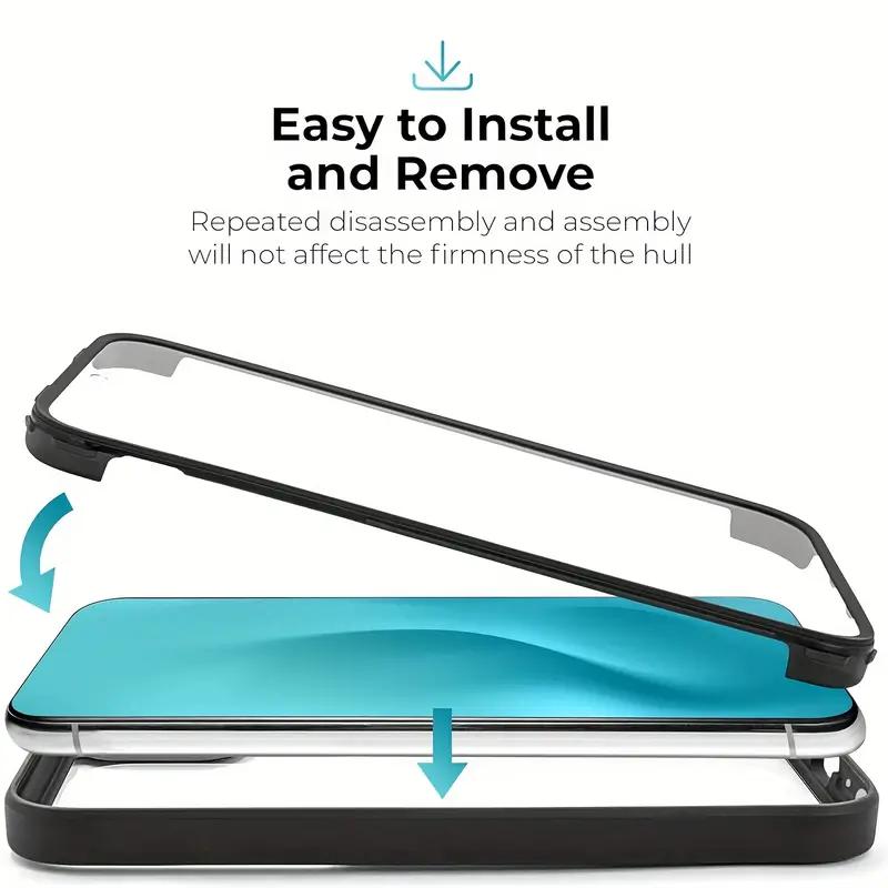 Двусторонний прозрачный сверхпрочный защитный чехол 360 градусов 2 в 1 для Samsung Galaxy M52 5G M33 M53 A05 A05S A04S A15