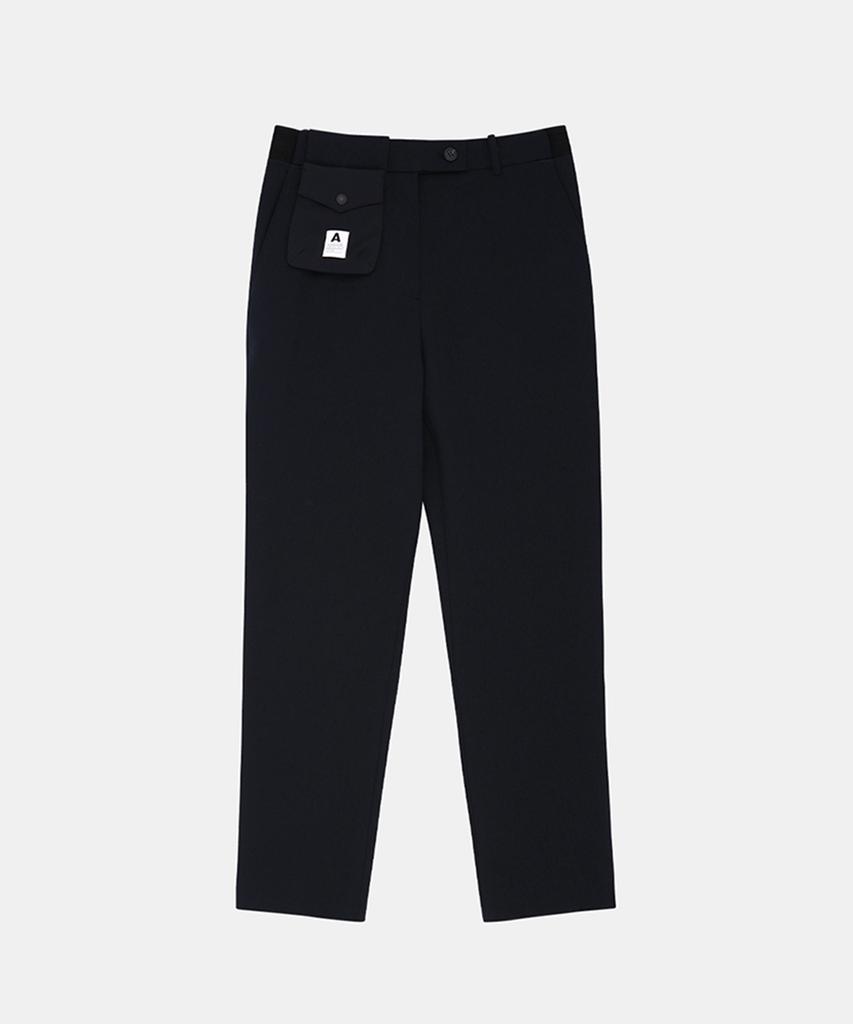 AVEN Pocket Slit Pants Navy