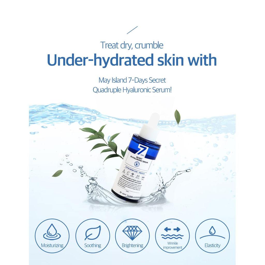[MayIsland] May Island Seven Days Secret 4D Гиалуроновая сыворотка