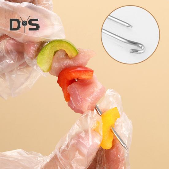 Подставка для шампуров для аэрофритюрницы Вертикальный держатель для гриля из нержавеющей стали для домашней кухни Шашлык Аксессуары для аэрофритюрницы для любителей барбекю