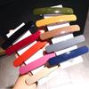 Women Korean Style Temperament Hair Clip Girls Simple Hairpin Korean Colorful Matte Barrette Hair Styling Ponytail Accessories
