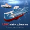 Mini RC Submarine Remote Control Boat Waterproof Diving Toy Gift for Kids Boys and Girls New Year