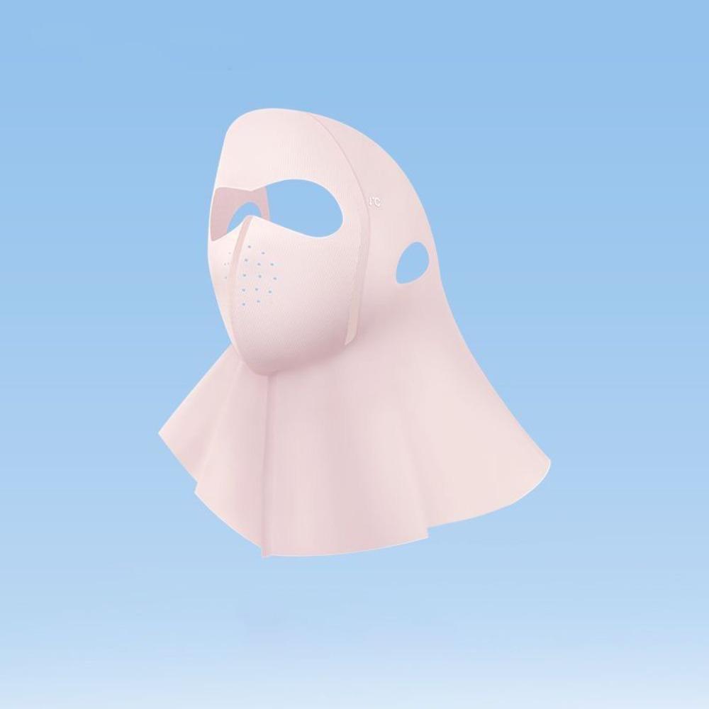 Breathable Sun Protection Mask 3D Full Face Sunshade Face Mask Fashion Ice Silk Mask Cycling