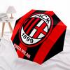 AC Milan, Forza Milan - Автоматическое Открытие и Закрытие, 8-реберная Конструкция, Портативный Зонт, Подходит для Мужчин и Женщин в Любое Время Года - Идеальный