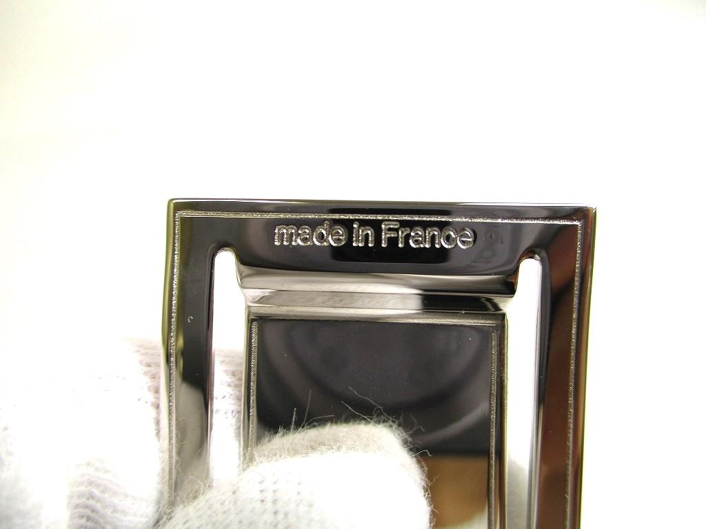 Подлинный посеребренный зажим для денег LOUIS VUITTON, зажим для купюр Porte Address #a437, восстановленный