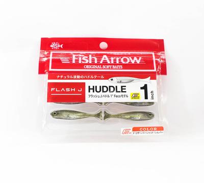 Fish Arrow Мягкая приманка Flash J Huddle 1 дюйм 6 шт в упаковке 39 (6723)