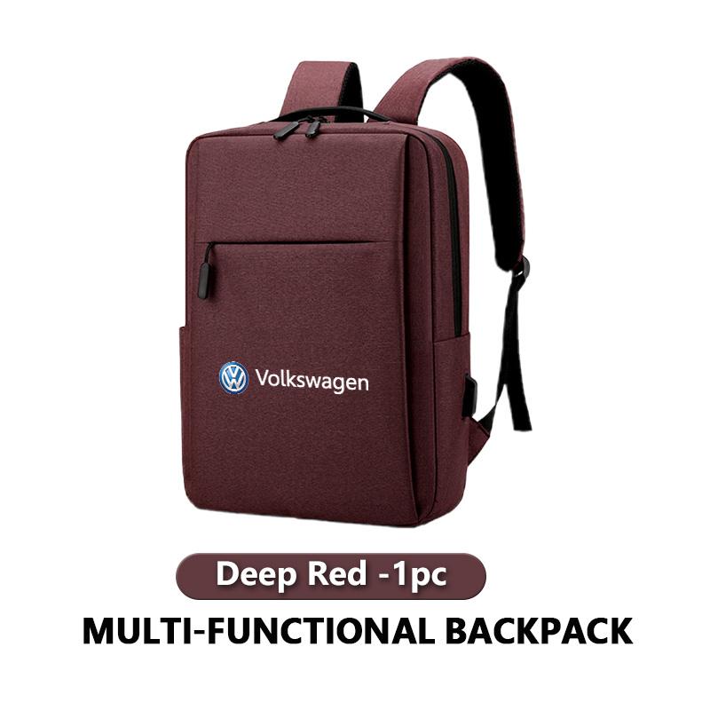 For Volkswagen VW Travel Business Laptop Shoulder Bag School Student Backpack Passat Golf 4 5 6 Tiguan Polo Scirocco Jetta CC zj0
