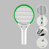Rechargeable Electric LED Zapper Fly Insect Mosquito Swatter Killer Racket