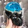 Small, medium and large 3D silicone cranial head moulds for resin, soap, clay, candle wax casting, Halloween home decoration
