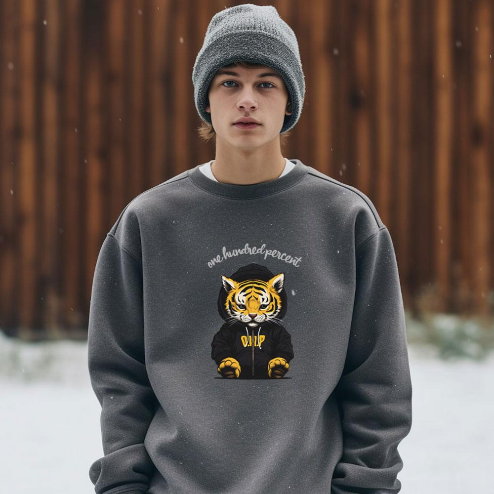 OHP Ohp X Harmonia Толстовка с подкладкой из флиса 'Маленький тигр'