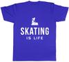 Roller Skating is Life Unisexs Unisexs Ladies TShirt Tee