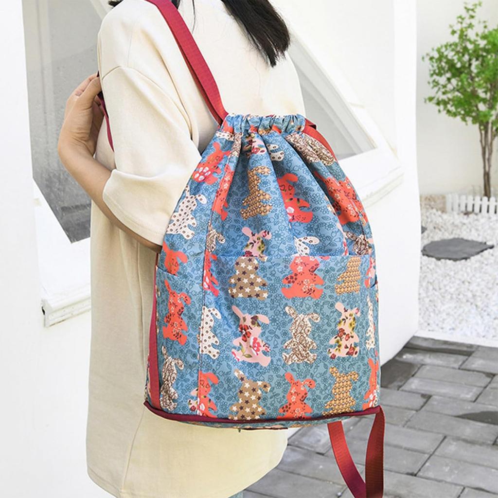 Складной дорожный спортивный рюкзак большой вместимости со шнурком, легкая спортивная сумка для женщин