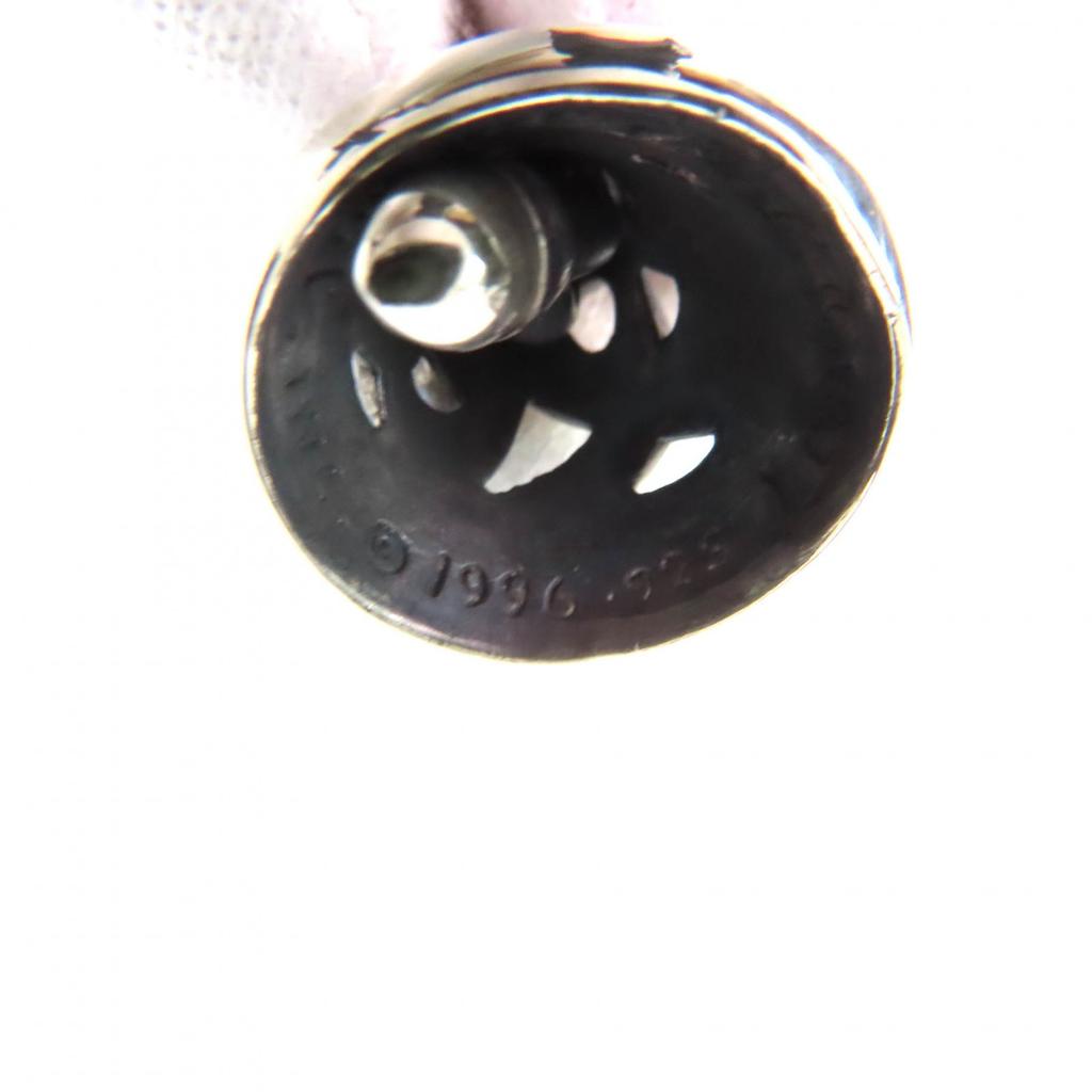 Great LEONARD KAMHOUT Pendant top Crane bell M necklace charm Silver 925 mens Used