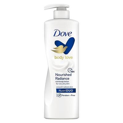 Body Love Питательное сияние лосьон для тела для очень сухой кожи 48 часов увлажнения без парабенов с увлажняющим компонентом на растительной основе мягкая сияющая кожа 400 мл