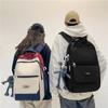 Female Schoolbag Male Large Capacity Backpack Outdoor Contrast Student Schoolbag