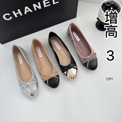 Классический возврат Сяосян увеличивает рост на 3 см, сочетание цветов, темперамент, свет знаменитости, бант с маленьким ртом, женские туфли-лодочки, бабушка, для работы, wom