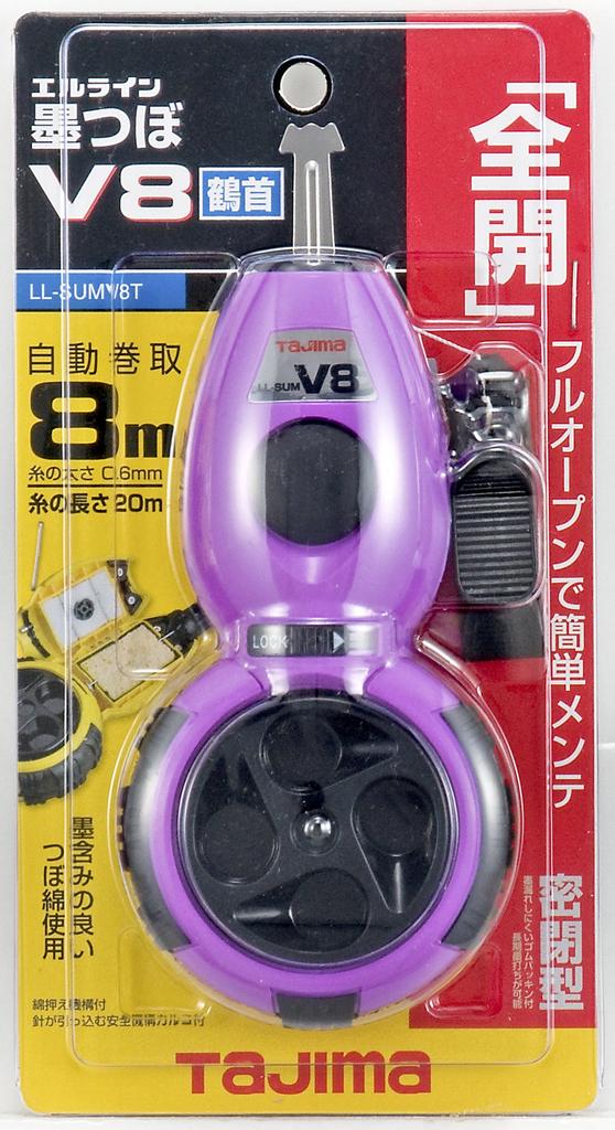 Tajima Elline Sumitsubo V8 Crane Head Purple Thread Length 20m LL-SUMV8T-PA