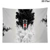 BJK Besiktas Wall Tapestry Aesthetic Wall Hanging Printed Fabric Blanket Decorative Tapestries for Bedroom Living Room Home Decor