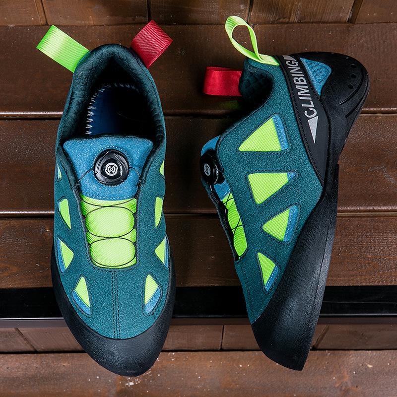 Outdoor Climbing Shoes Men's Beginner Entry Outdoor Bouldering Professional Indoor Sports Men's and Women's Non-slip and Wear-resistant