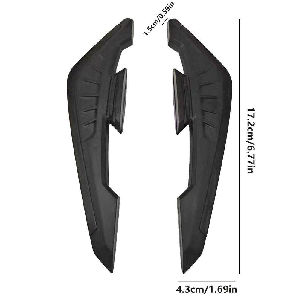 Передний боковой спойлер для мотоцикла Динамическое крыло Декоративные элероны для мотоцикла Крылышки для мотоцикла Аксессуары для модификации мотоцикла