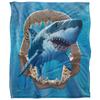 JQ Licensing Hunting Shark Supersoft Blanket