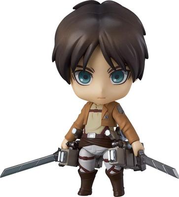 Nendoroid Атака Титанов Эрен Йегер АБС ПВХ Раскрашенная Подвижная Фигурка Вторая Перепродажа Немасштабная &