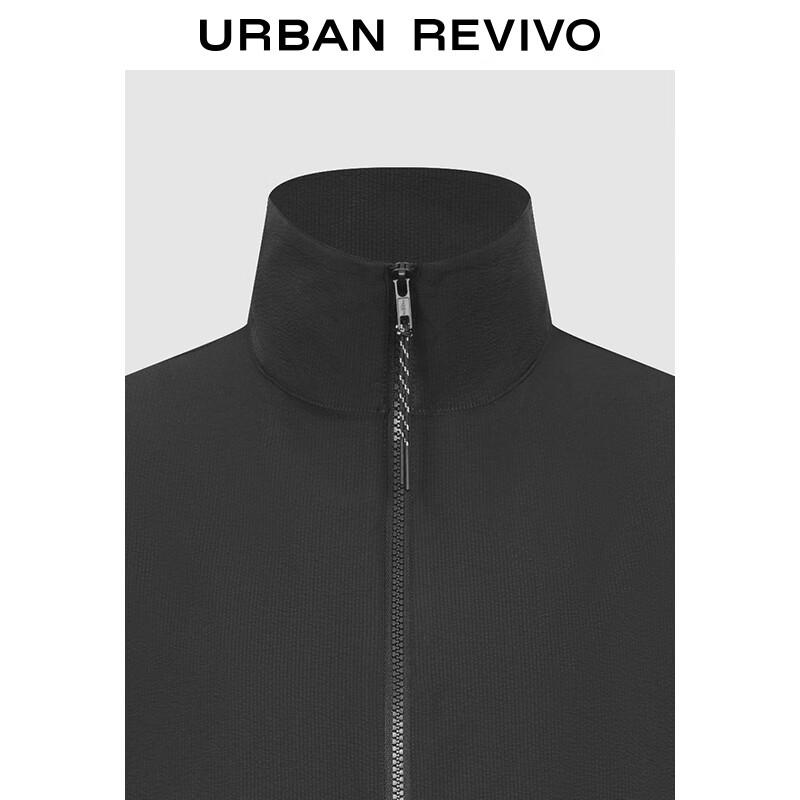 UR 2025 Summer Men's Oversized Stand-Collar Casual Jacket