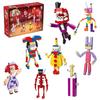 503pcs The Amazing Digital Circus Jax & Pomni Building Blocks Set, Cartoon Anime Protagonist Clown Model Toys for Kids, Birthday Gifts