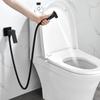 Modern Style Brass Bidet Sprayer and Toilet Shower Set Handheld Health Faucet with Triangle Valve for Bathroom Use