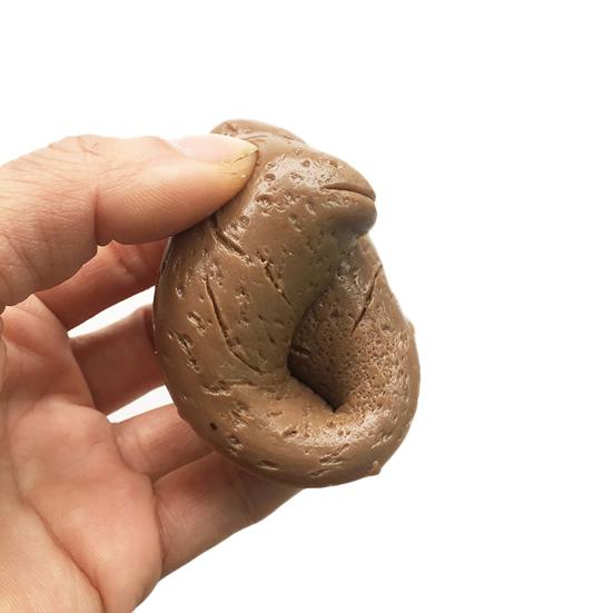 Decompression Toy Stress Relief Durable Halloween Prop TPR Decompression Toy for April Fools Day