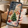 Чехол для телефона: 2D плоский, подходит для защитных чехлов Samsung Galaxy A34 A35 M05 M06 S20 S22 S21 FE Plus 5G, Рождественский вязаный город, идеальный праздничный подарок