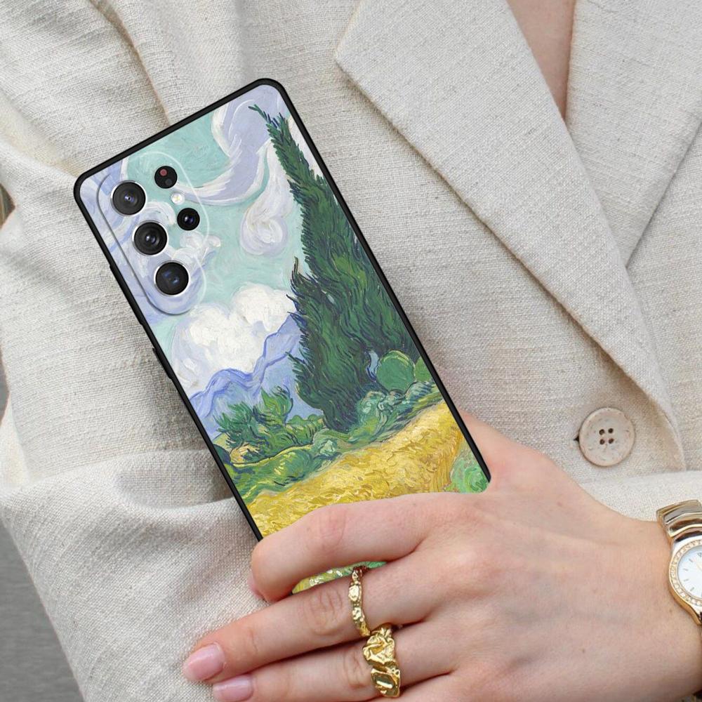 Van Gogh Oil Painting Cell Phone Case for Samsung Galaxy S26 Ultra S25 S24 S23 S22 S21 S20 Note10 Cover