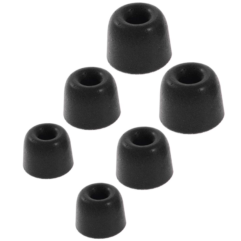 3Pair(6шт) Шумоизоляционные наушники из пены с эффектом памяти, подушечки для ушей, модные