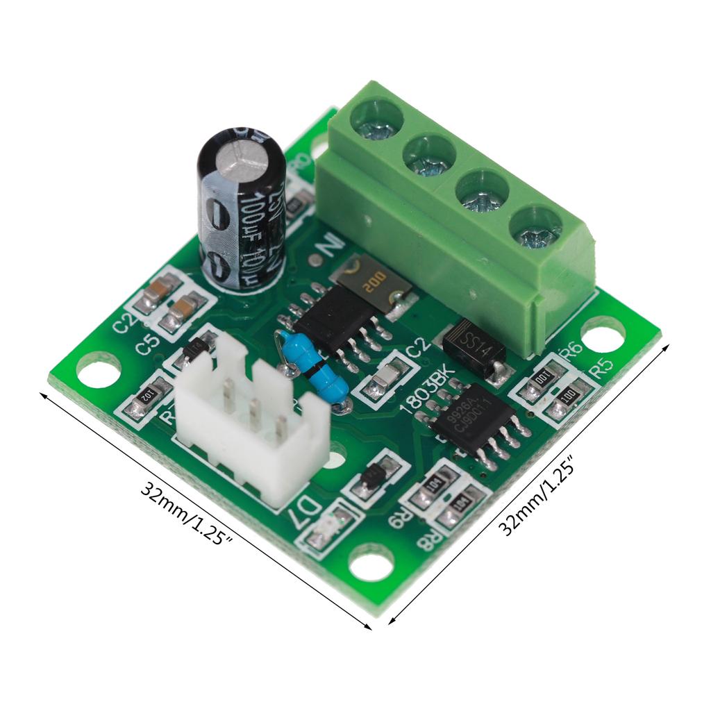 4 шт. Регуляторы скорости двигателя 1,8/3/5/6/12 В 2 А ШИМ-управление Отвертка в комплекте Защита от перегрузки по току Легко установить
