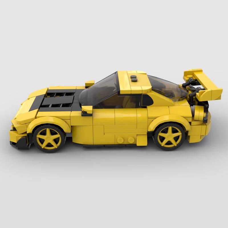 M-87429 Building Block Compatible With Mazda Rx-7 Fd3S Creative Car Model Creative Building Block