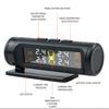 Sensors TPMS Removable Battery Wireless Intelligent Sensing Tire Pressure Monitor System Safety Alarm LCD Display