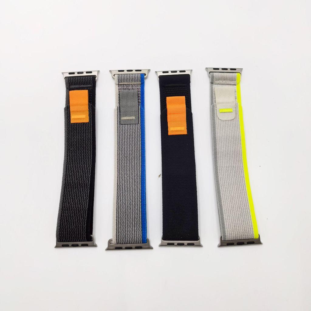 Compatible Apple Watch Series 10 Trail Loop Nylon Sport Band
