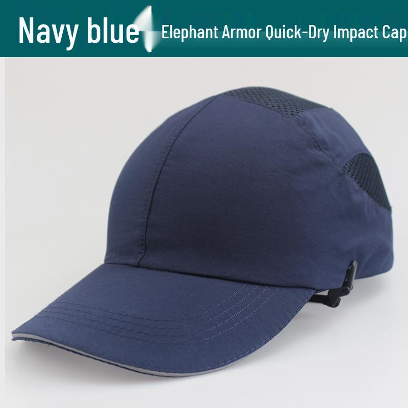 Breathable Lightweight Anti-Impact Baseball-Style Waterproof Safety Helmet Liner